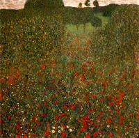 Klimt, Gustav - Poppy Field